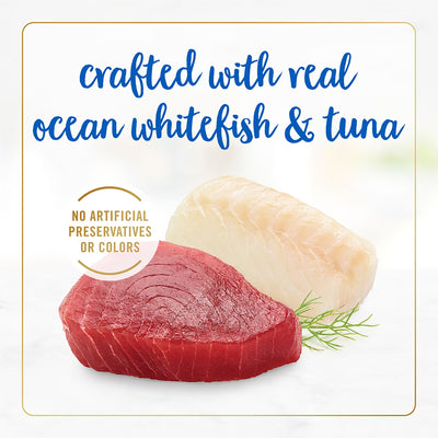 Fancy Feast Classic Pate Ocean Whitefish and Tuna 85g can of wet cat food