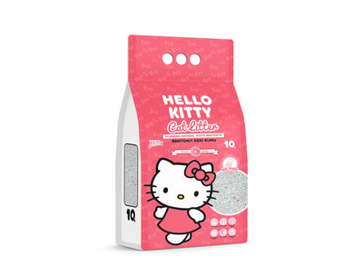 Hello Kitty Cat Litter - Baby Powder Calcium Bentonite - - Hello Kitty - Litter & Accessories