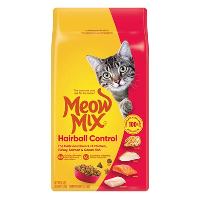 Meow Mix Hairball Control - Dry Cat Food 1.42kg - MM-CAT-HBC-142 - Meow Mix - Cats