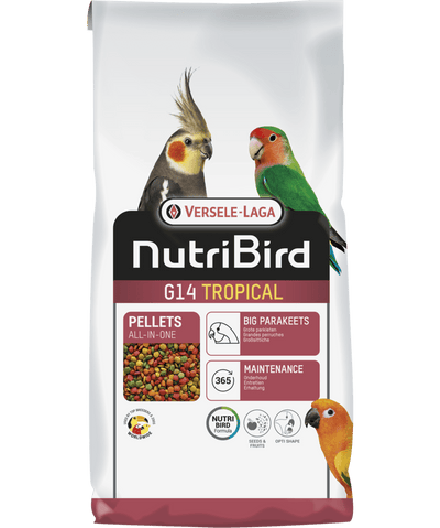 מזון מורחב טרופי לתוכונים, ורסלה לאגה NutriBird G14 Tropical – תצוגה נוספת