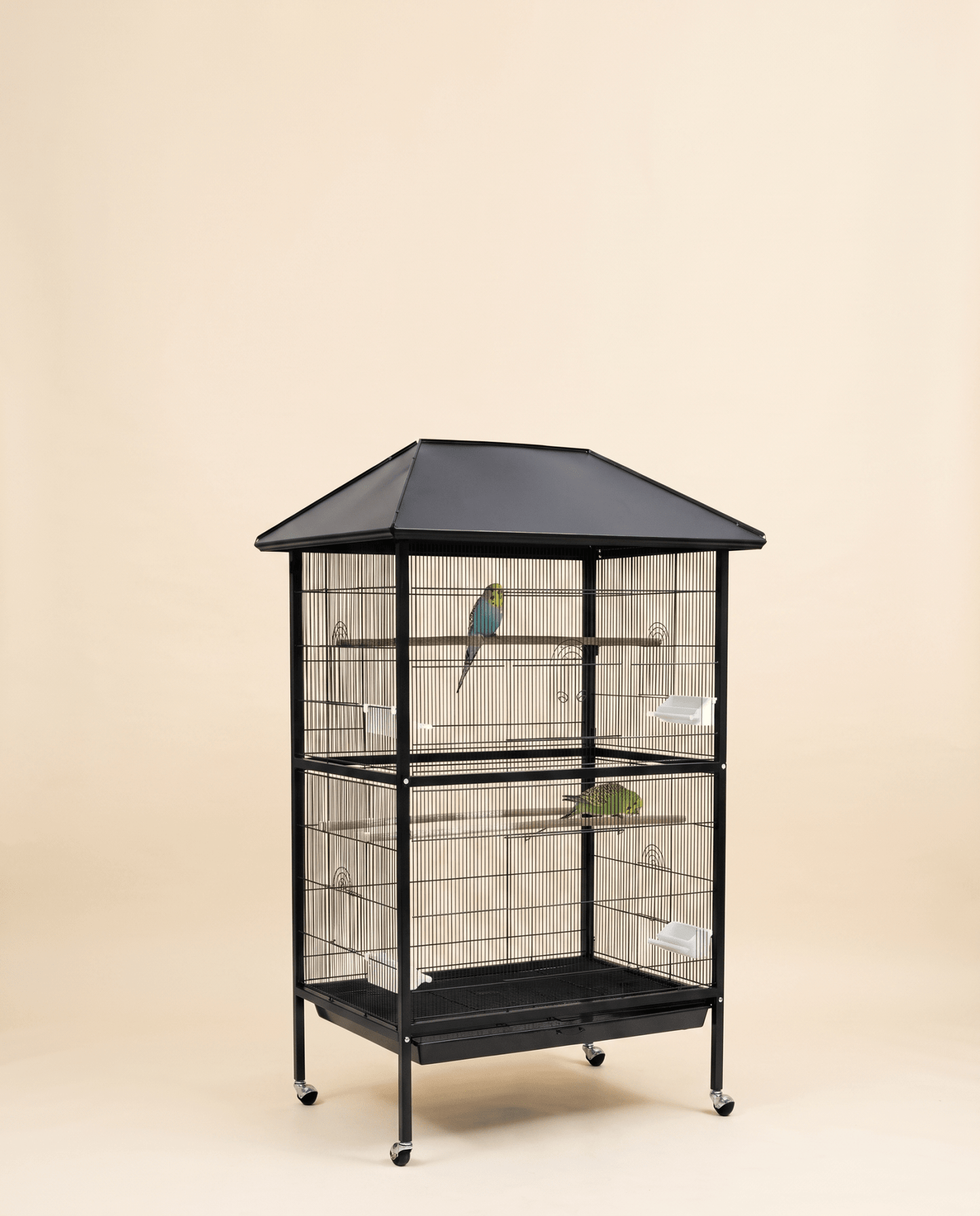 Outdoor Aviary Cage with Roof – Model A01 - - Loolizoo - Bird Aviary