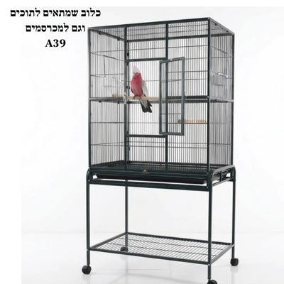 Parrot & Rodent Cage – Model A39 - - Loolizoo - Bird Cage