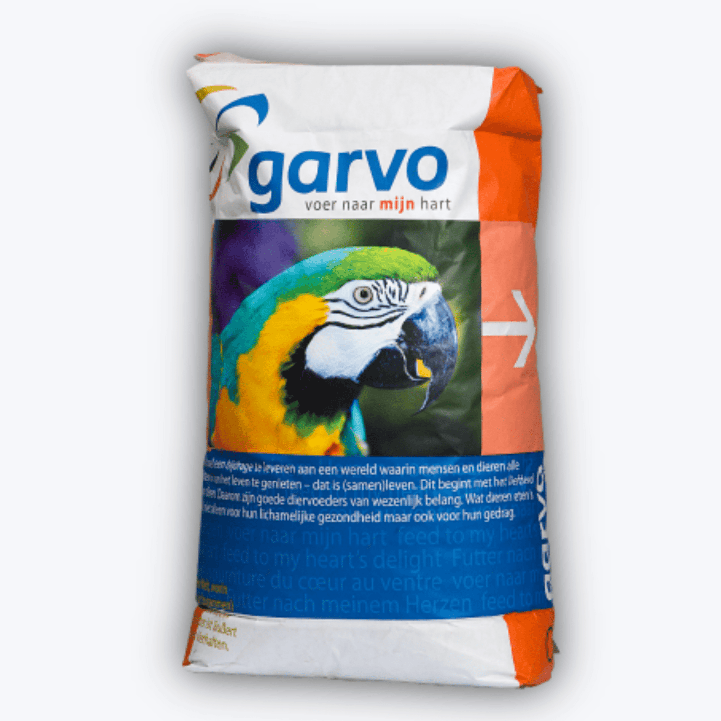 5318 parrot fruit & nuts 20 Kg -  - Garvo - Food & Seed