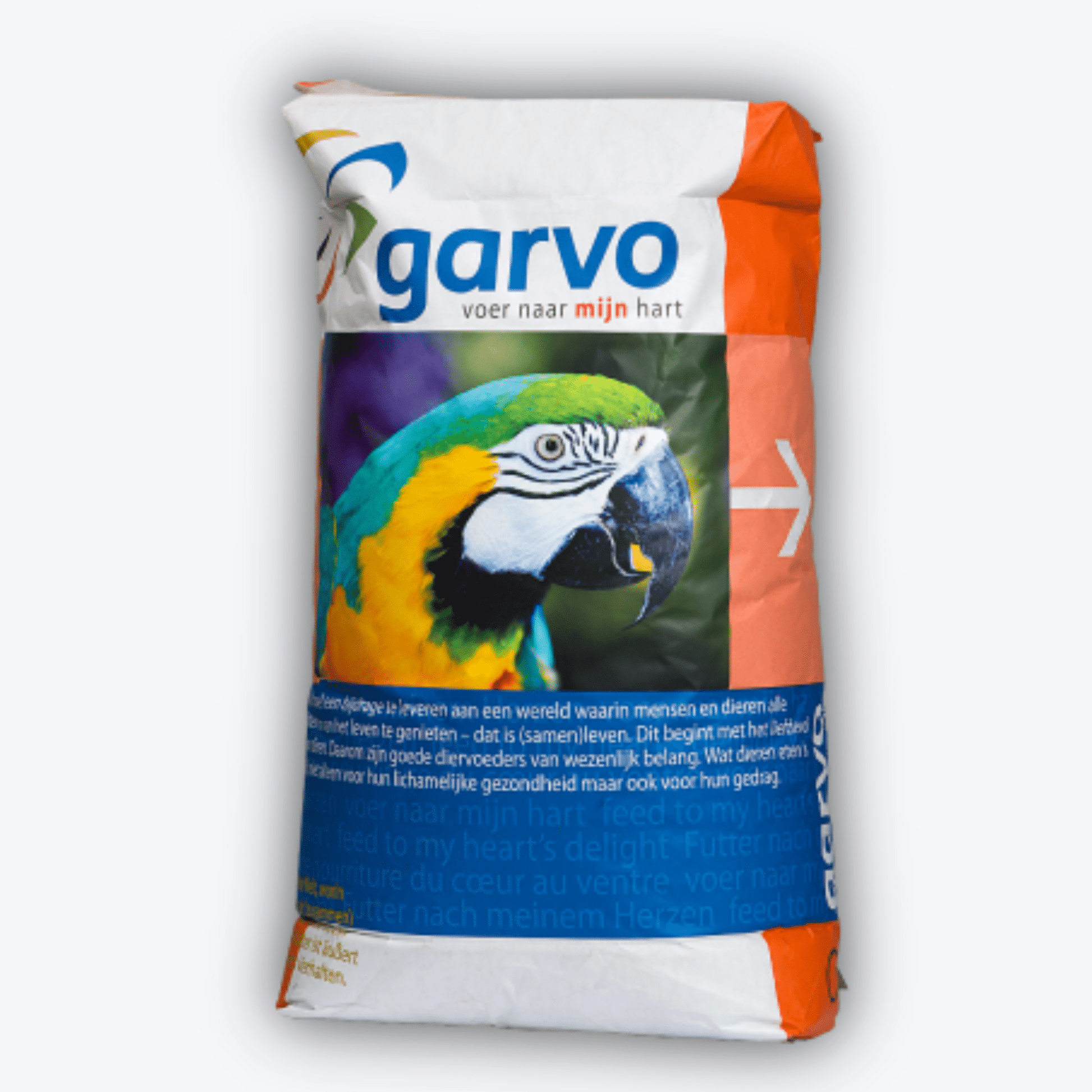 5318 parrot fruit & nuts 20 Kg -  - Garvo - Food & Seed