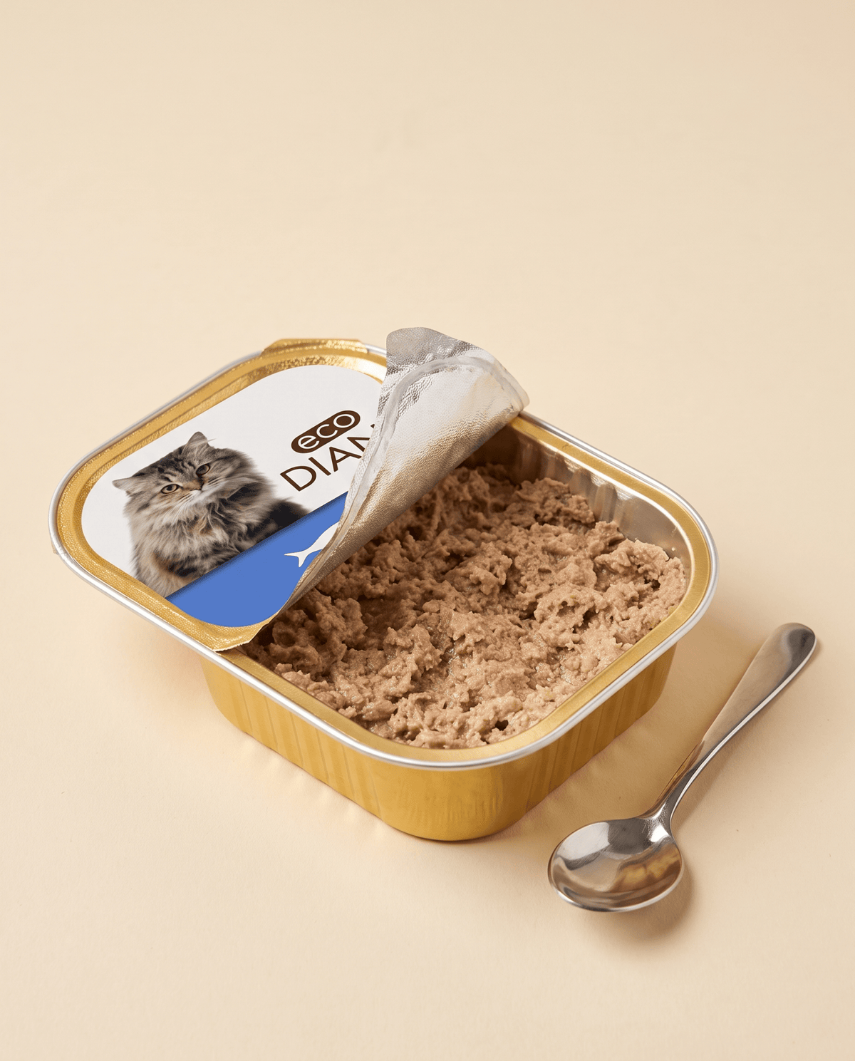eco DIANA Paté with Fish - Complete Wet Cat Food 100g Tray - DIA-CAT-FSH-100 - eco DIANA - Cat Wet Food