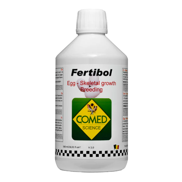 Fertibol by Comed Science – calcium and eggshell support for breeding birds (500 ml)