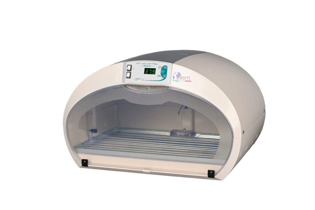 FIEM Cosmo EVO automatic egg incubator with EVO PLUS colour TFT control panel