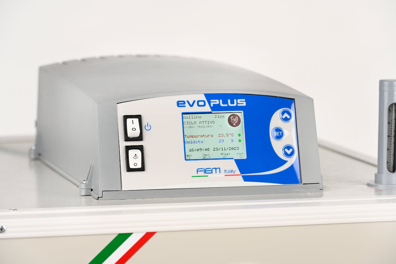 FIEM MG140/200 Rurale Incubator + Hatcher – EVO PLUS, 140 Eggs - FIEM-SH140ADP - FIEM - Egg Incubator
