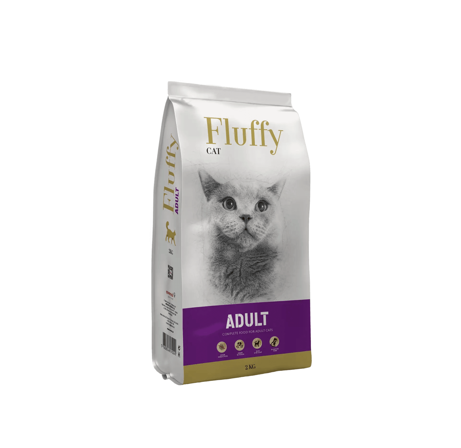 Fluffy Cat - Adult - L-CF004-1 - Fluffy - Cats