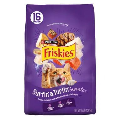 Friskies Cat Delicacies - Complete Dry Cat Food, 4 Flavours 1.43kg - FRI-CAT-DEL-143 - Friskies - Cats