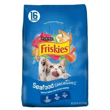 Friskies Sea Delicacies - Complete Dry Cat Food 1.43kg - FRI-CAT-SEA-143 - Friskies - Cats