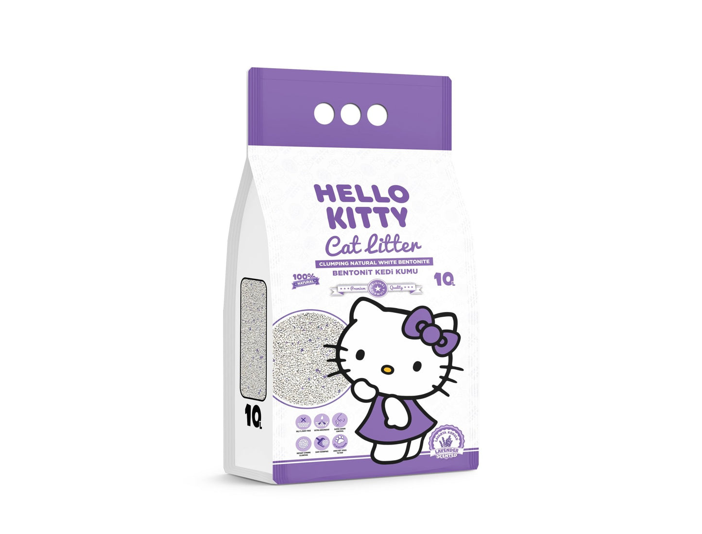 Hello Kitty Cat Litter - Lavender Calcium Bentonite -  - Hello Kitty - Litter & Accessories