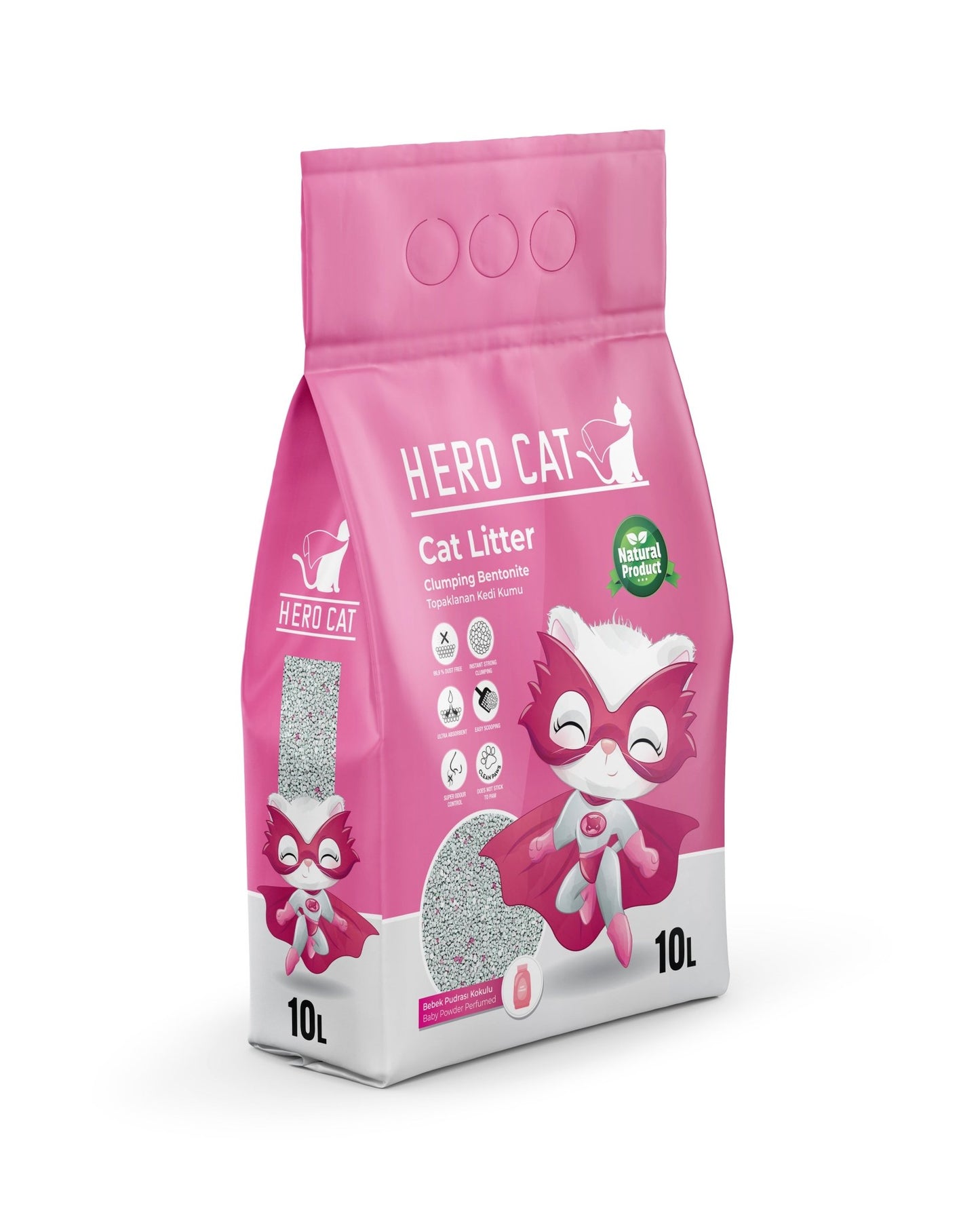 HeroCat - Baby Powder -  - HeroCat - Litter & Accessories