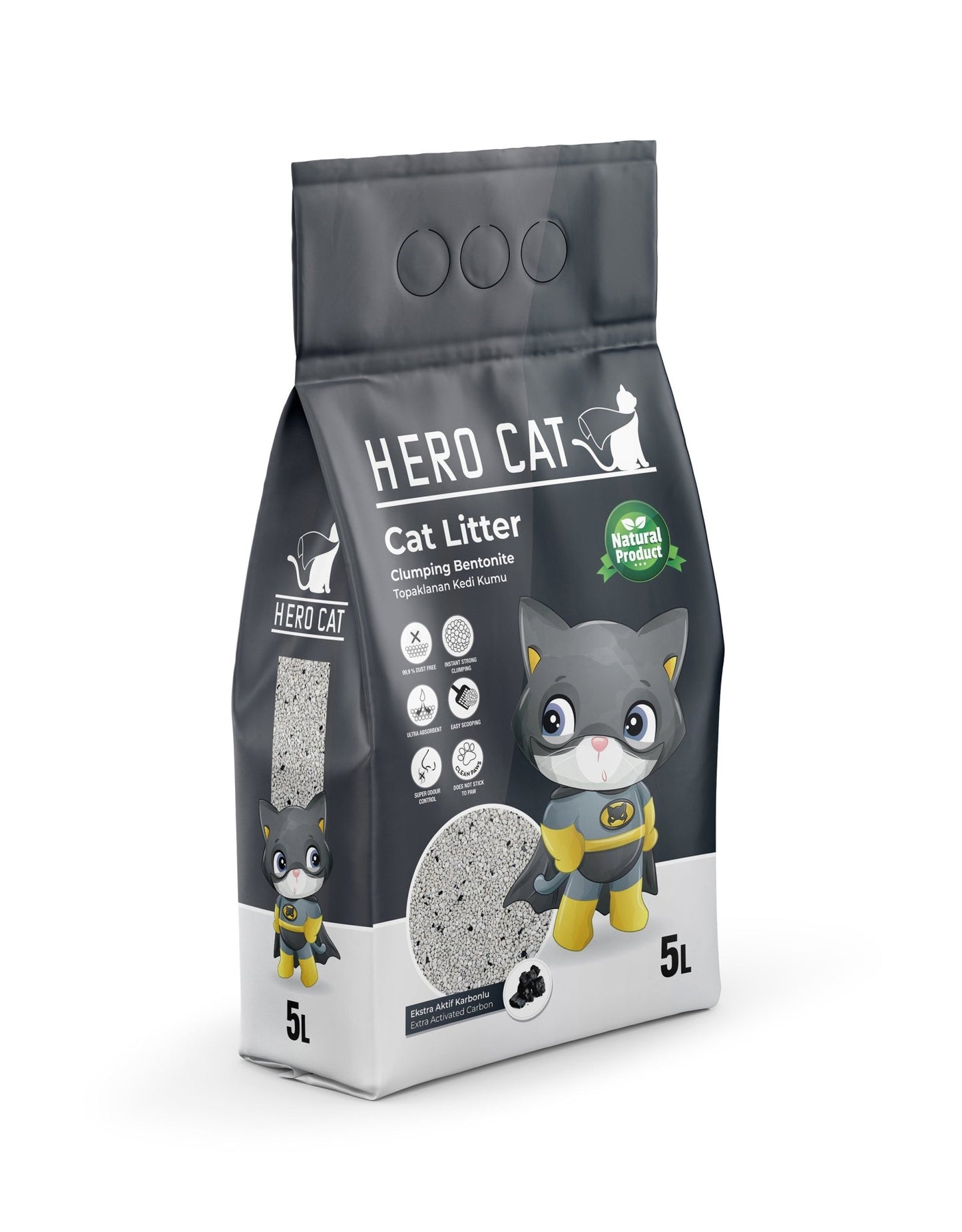 HeroCat - Carbon Effect -  - HeroCat - Litter & Accessories