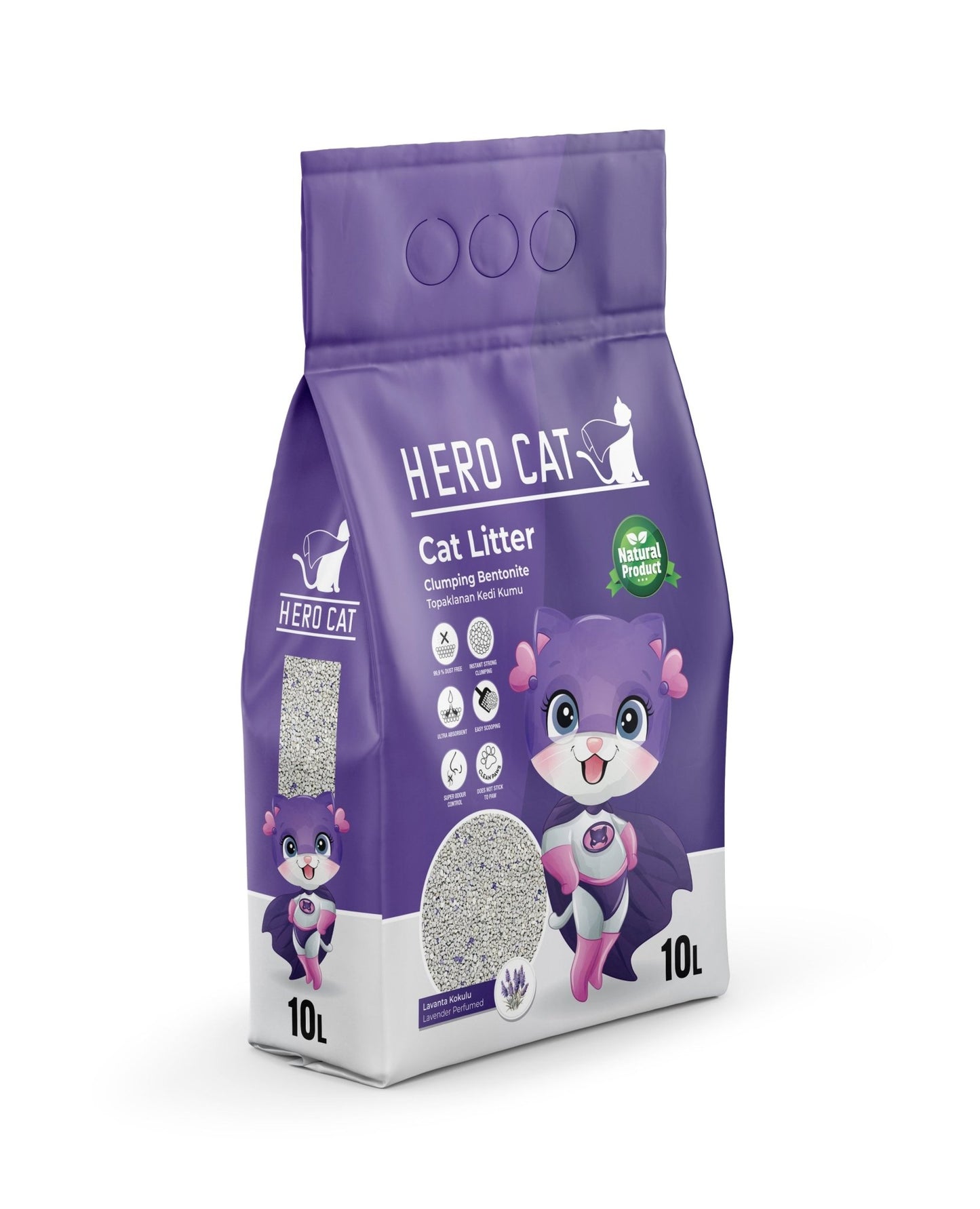 HeroCat - Lavender -  - HeroCat - Litter & Accessories