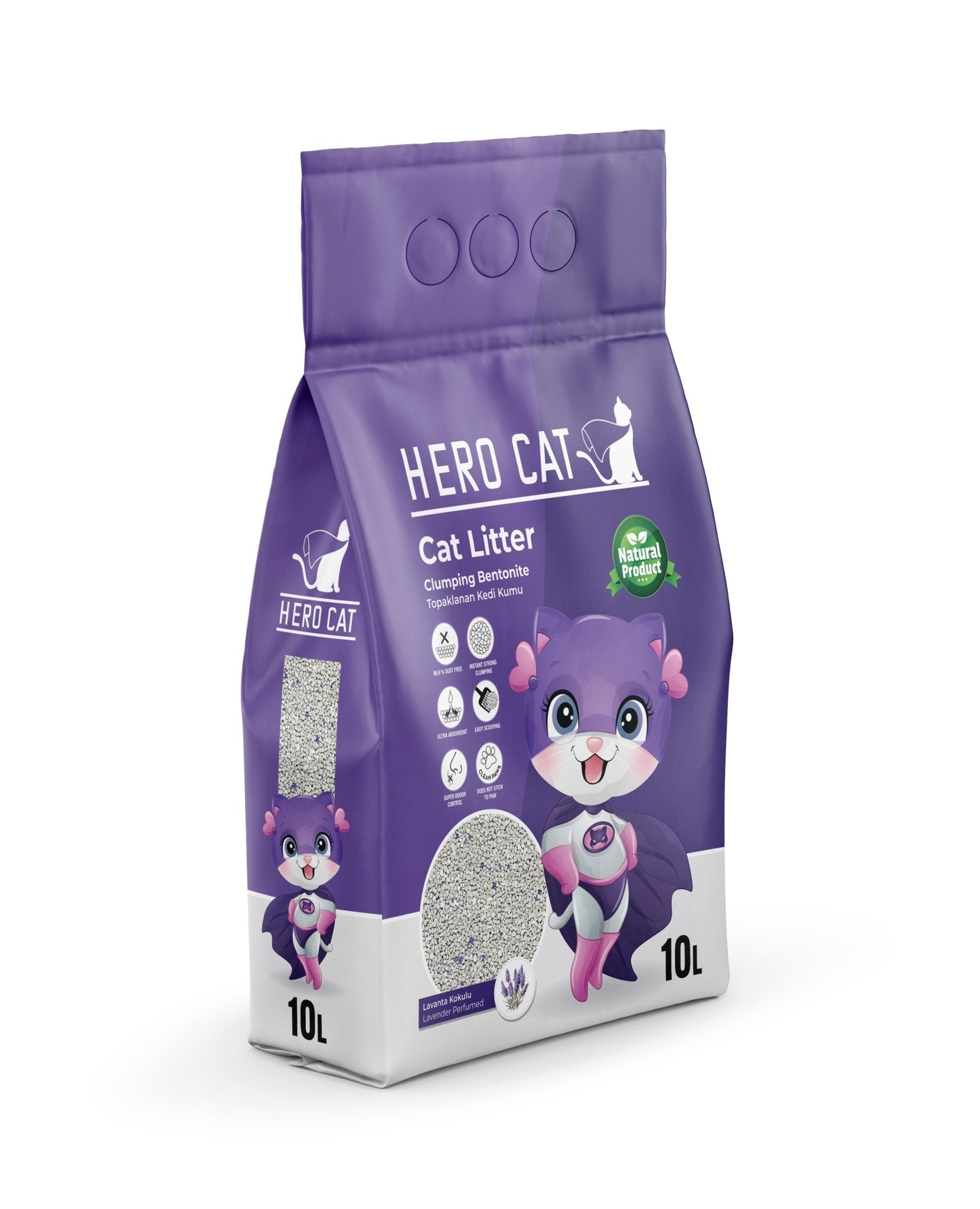 HeroCat - Lavender -  - HeroCat - Litter & Accessories