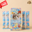 Linsen Cat Cream - Lickable Cat Treat Chicken & Cheese 4 x 17g - LNS-CAT-CHC-68 - Linsen - Cat Treat