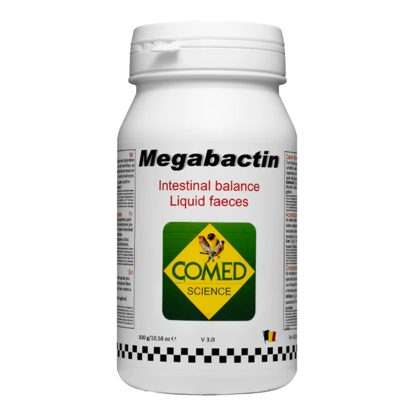 Megabactin by Comed Science – 100% plant-based intestinal regulator for birds