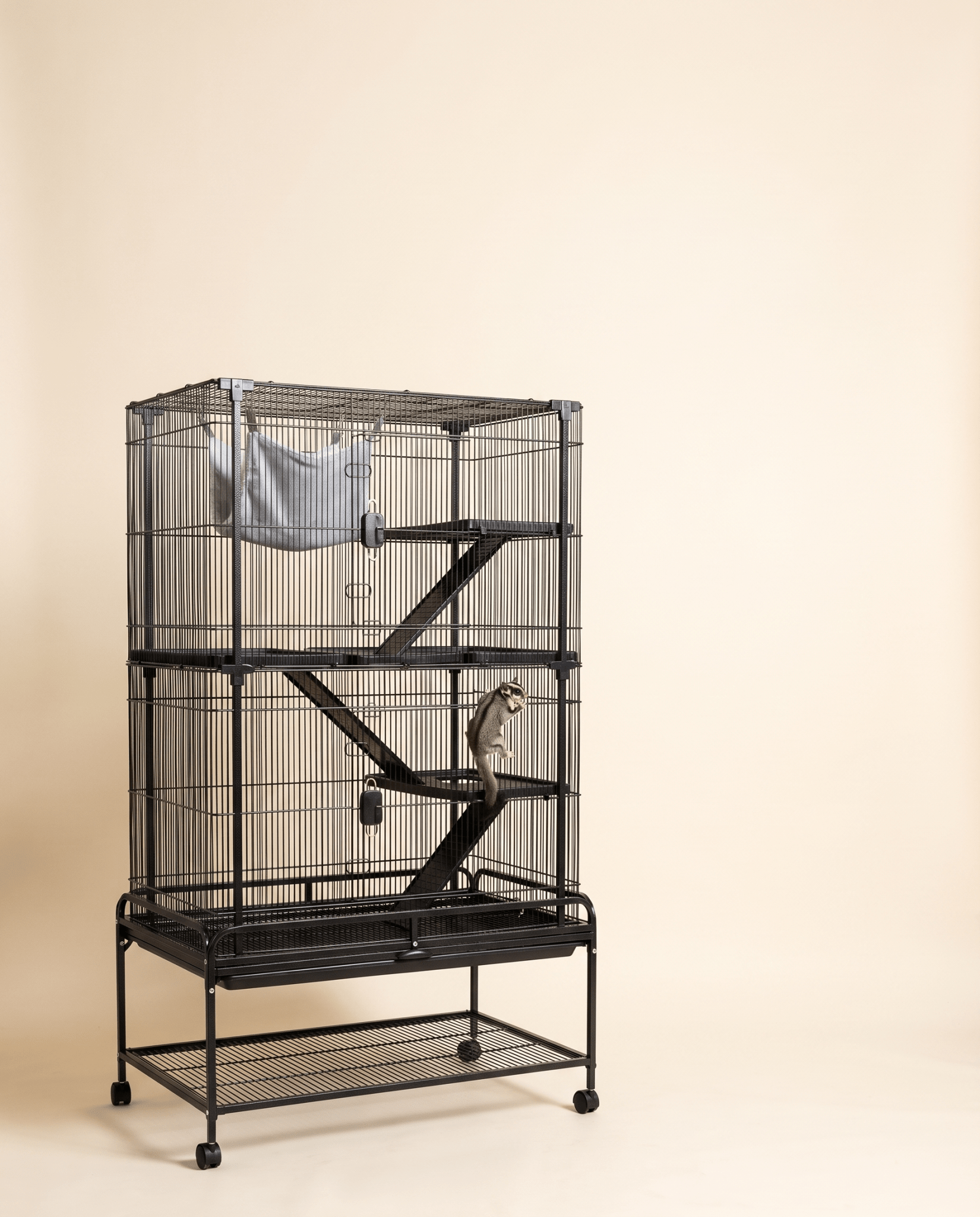 Multi-Level Small Animal Cage Model D672 -  - Loolizoo - Small Animal Cage