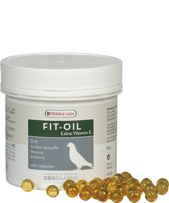 Oropharma Fit-Oil 300 capsules -  - Versele-Laga - Bird and Pigeon Health Supplement