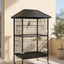 Outdoor Aviary Cage with Roof – Model A01 -  - Loolizoo - Bird Aviary