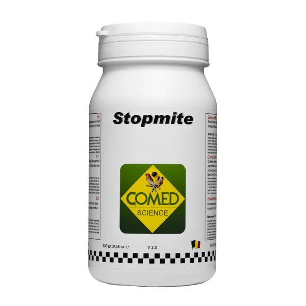 Stopmite – Mite & Parasite Defense for Birds - STOPMITE-300G - Comed Science - Bird Supplement
